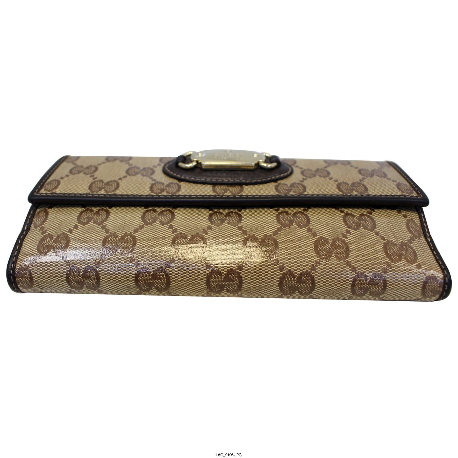 GUCCI Crystal Monogram Gucci Wallet 231841