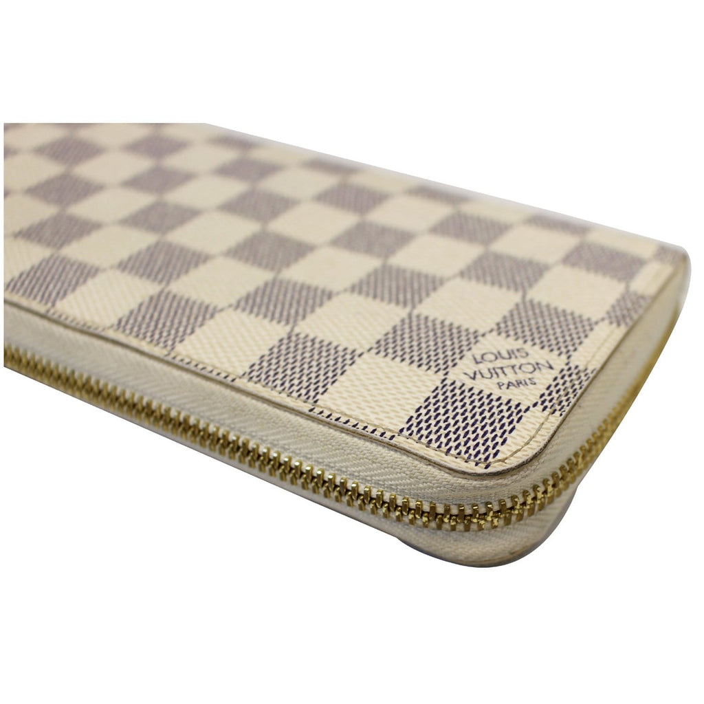 LOUIS VUITTON Damier Azur Zippy Zip Around Long Wallet