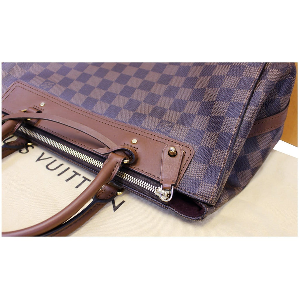 LOUIS VUITTON Greenwich Damier Ebene Shoulder Handbag
