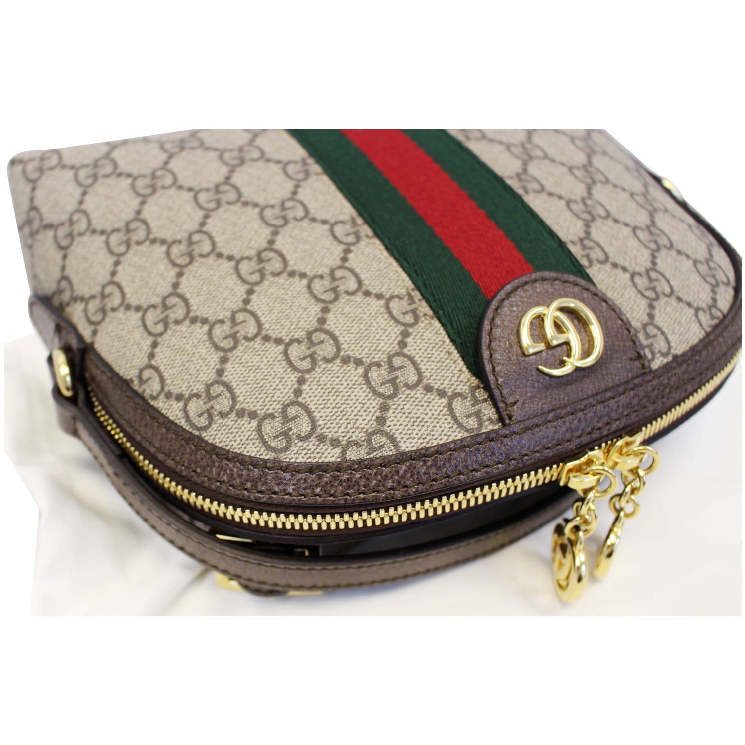 GUCCI Ophidia Gucci Supreme Monogram Web Shoulder Crossbody Bag