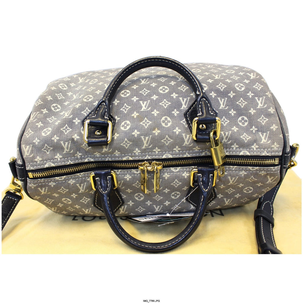 LOUIS VUITTON Speedy 30 Bandouliere Monogram Mini Lin Shoulder Bag