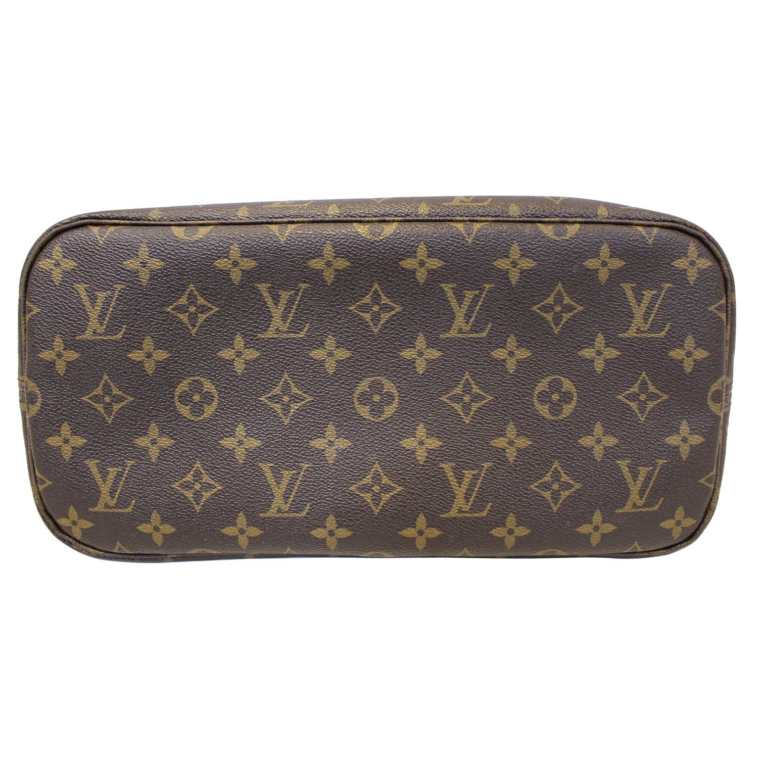 LOUIS VUITTON Monogram Canvas Neverfull MM Brown Tote Bag