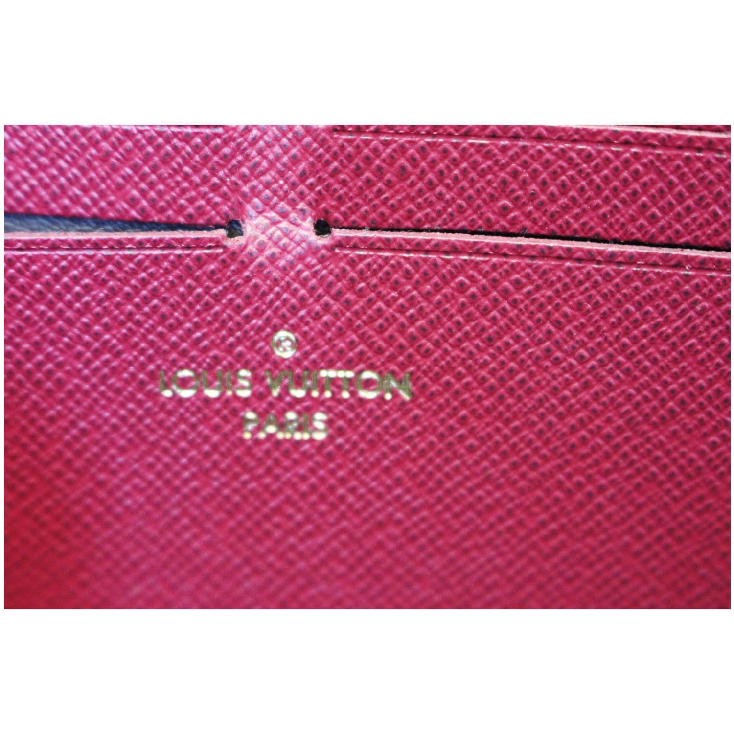 LOUIS VUITTON Clemence Monogram Canvas Wallet Brown