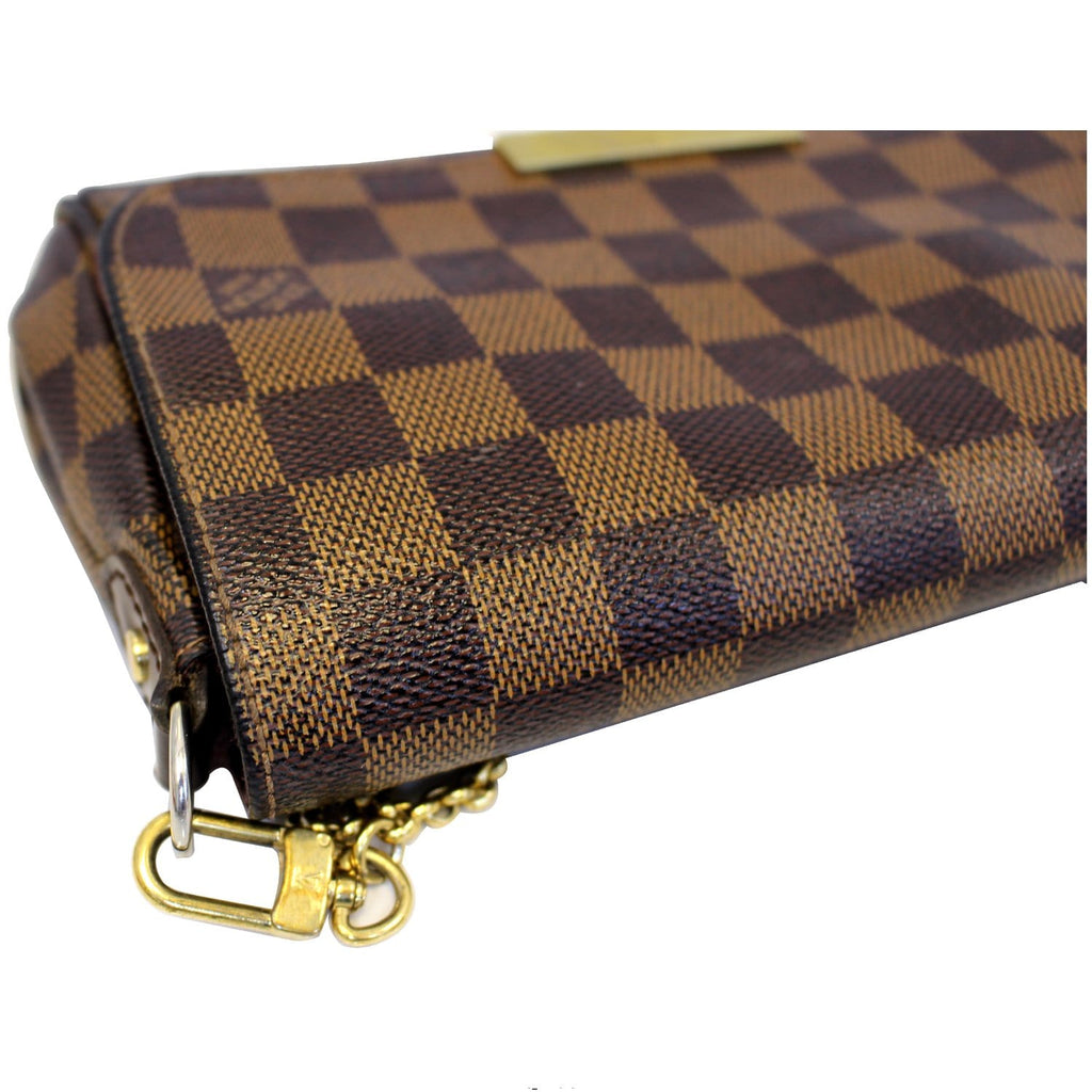 LOUIS VUITTON Favorite PM Damier Ebene Shoulder Crossbody Bag