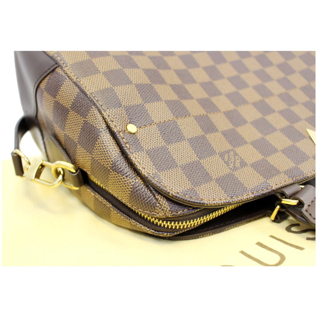 LOUIS VUITTON Kensington Bowling Damier Ebene Shoulder Handbag