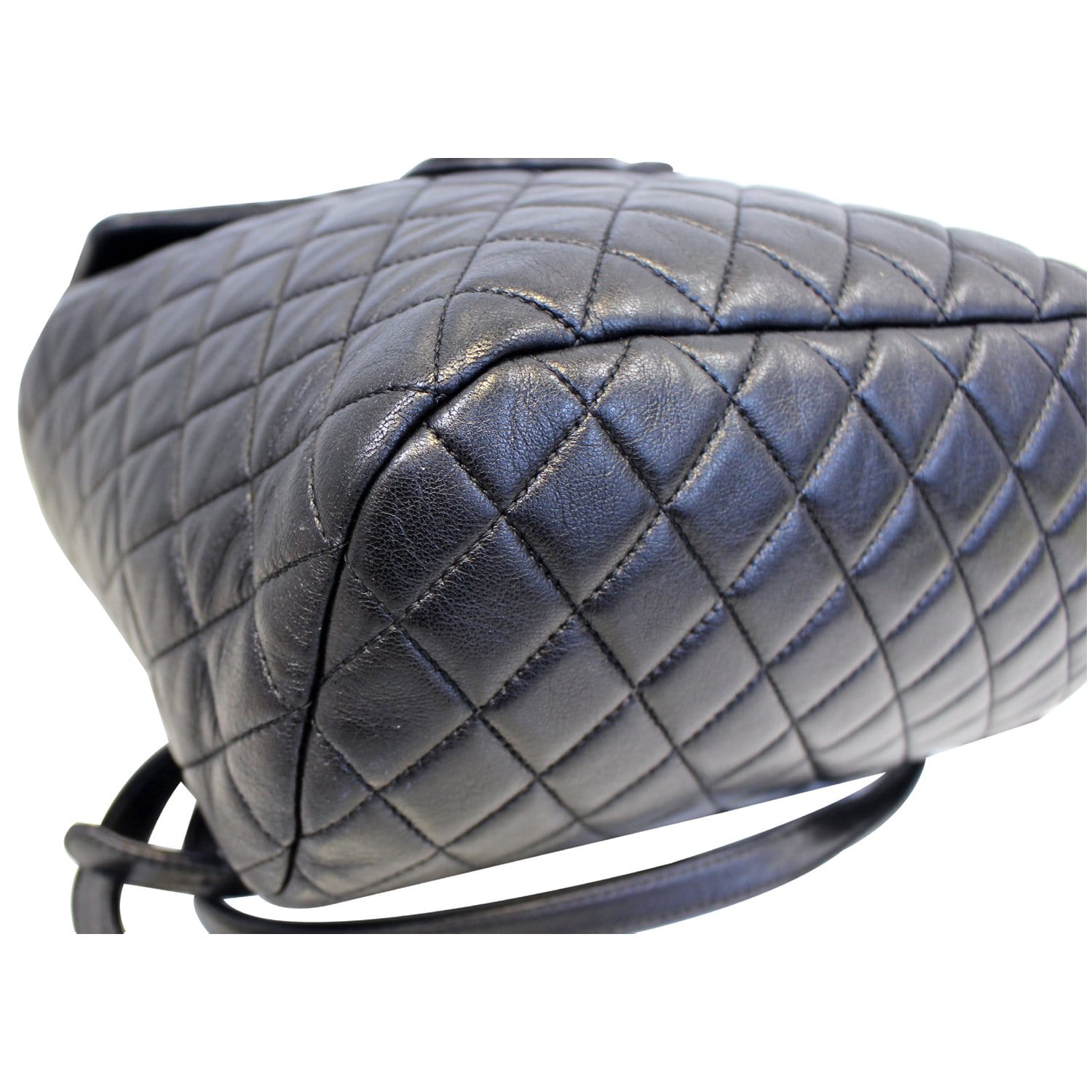 Chanel Urban Spirit  Leather Backpack Bag Black