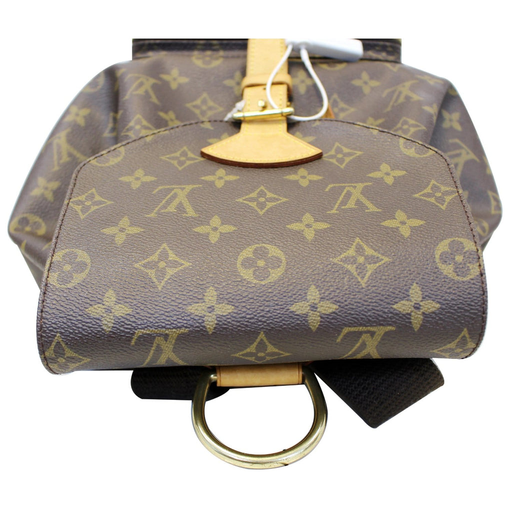 LOUIS VUITTON Montsouris GM Monogram Canvas Backpack Bag