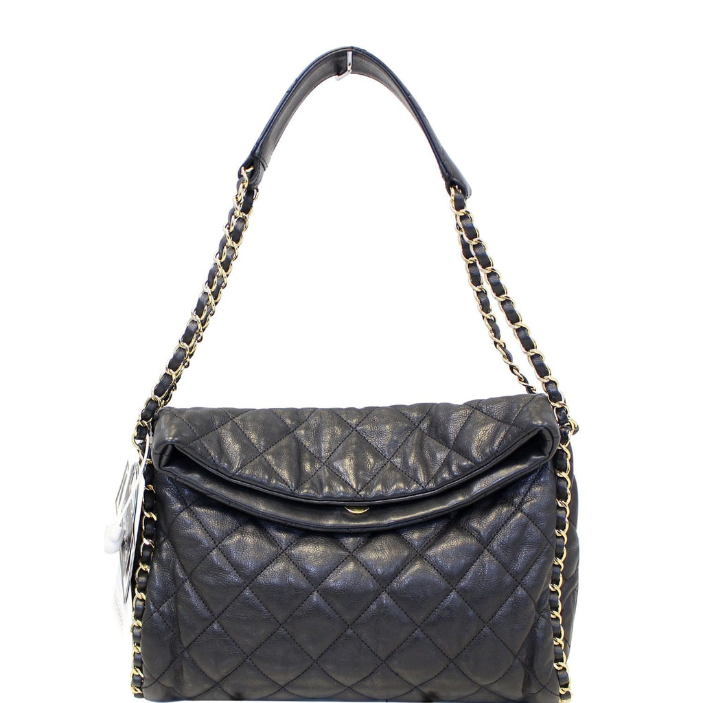 Chanel Hobo Quilted Ultimate Soft Chain Around Tote Bag