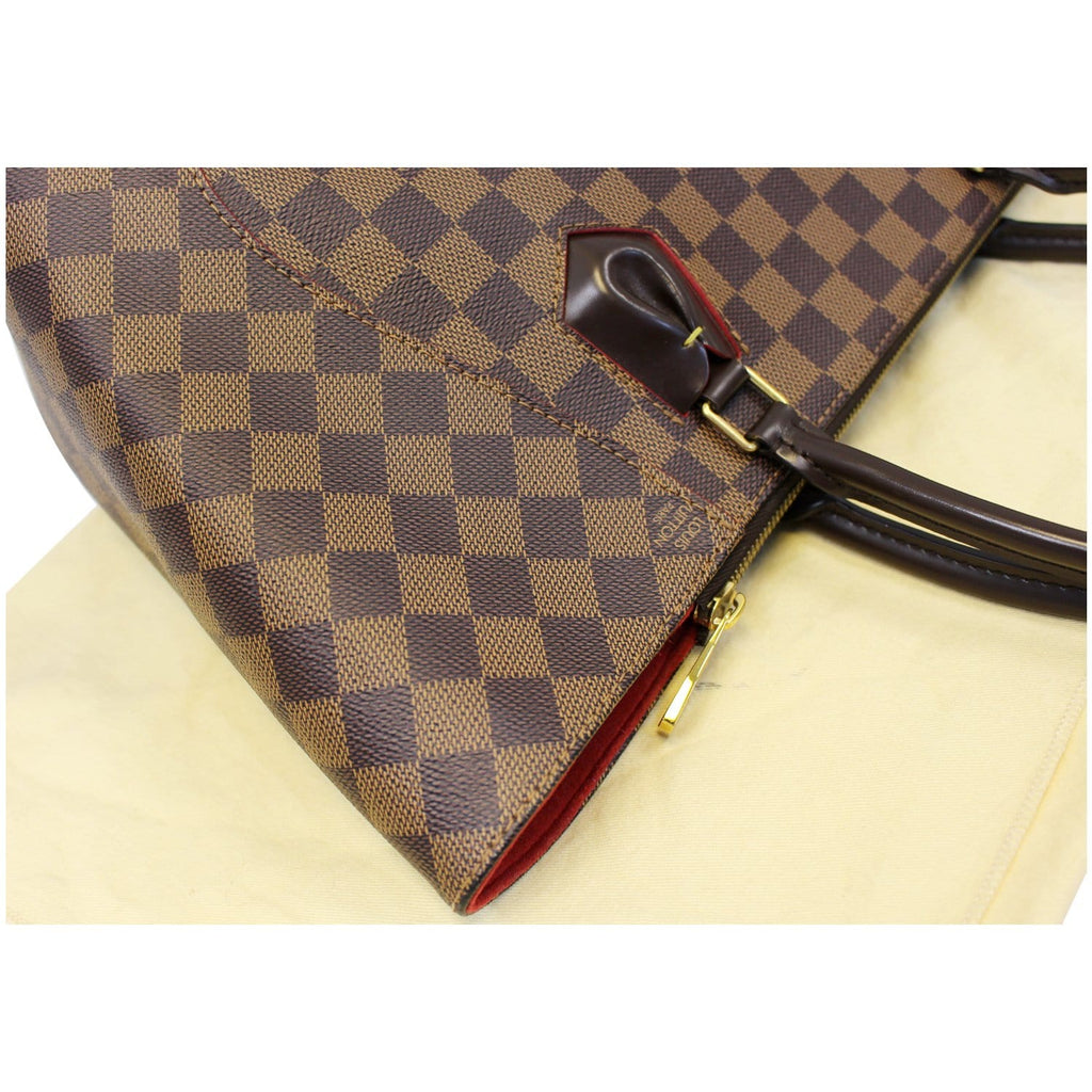 LOUIS VUITTON Caissa MM Damier Ebene Tote Bag