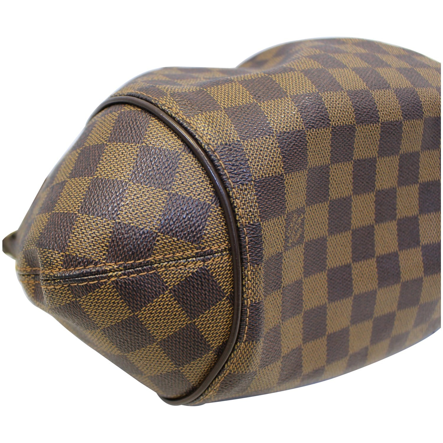 LOUIS VUITTON Sistina PM Damier Ebene Shoulder Handbag