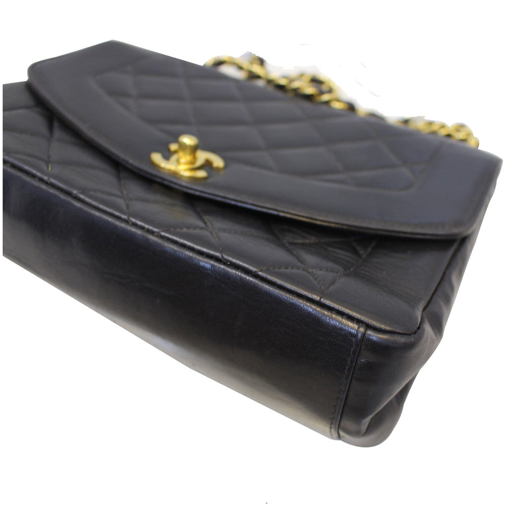 Chanel Diana Classic Flap Quilted Leather Crossbody Bag