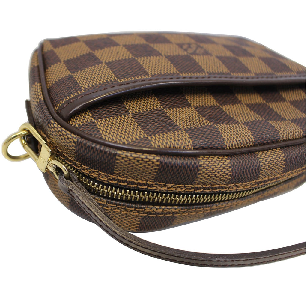 LOUIS VUITTON Pochette Ipanema Damier Ebene Crossbody Bag