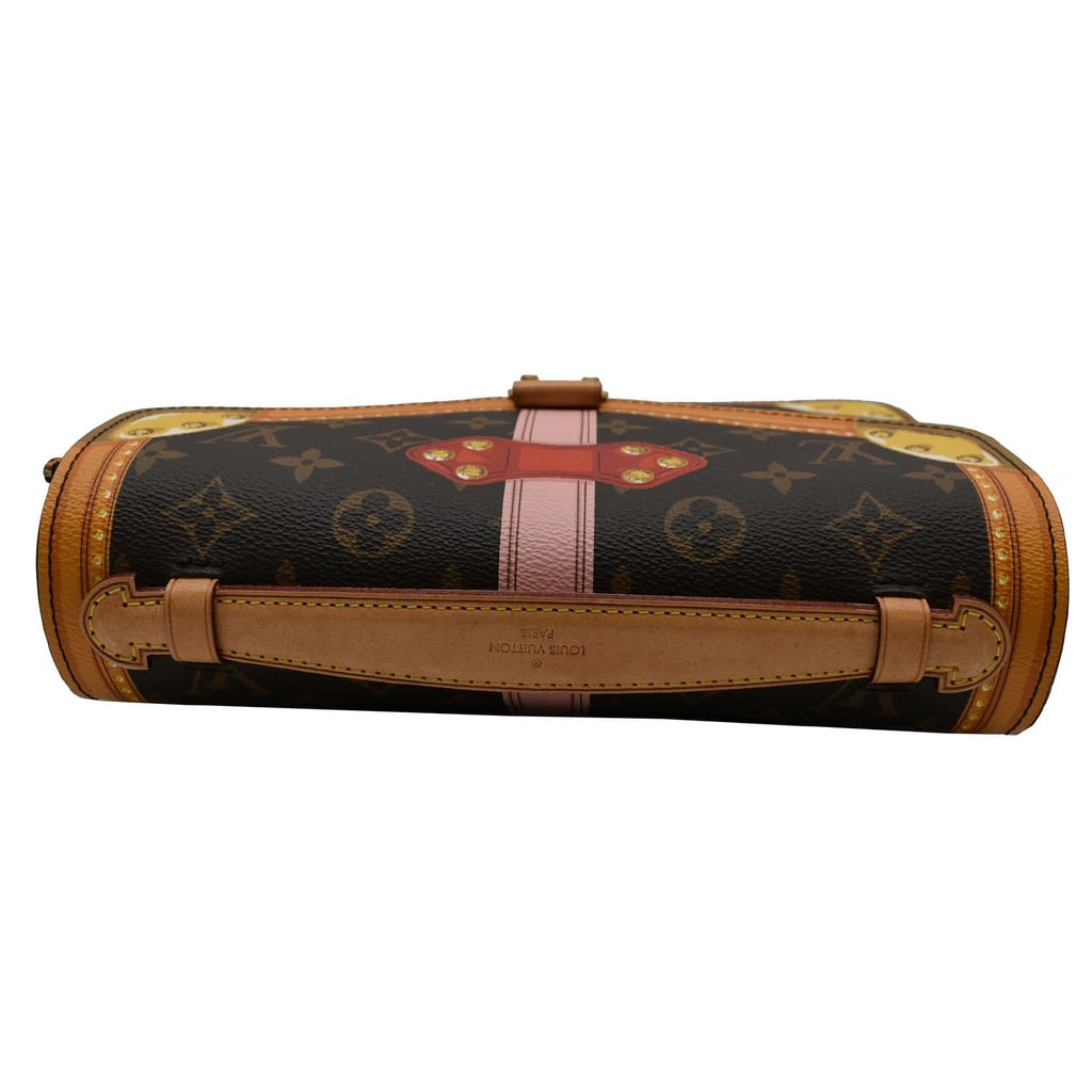 LOUIS VUITTON Summer Trunks Pochette Metis Monogram Crossbody Bag Brown
