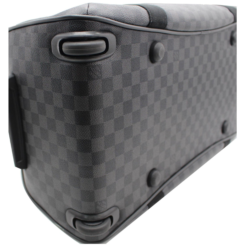 LOUIS VUITTON Neo Eole 55 Damier Graphite Rolling Travel Bag Black