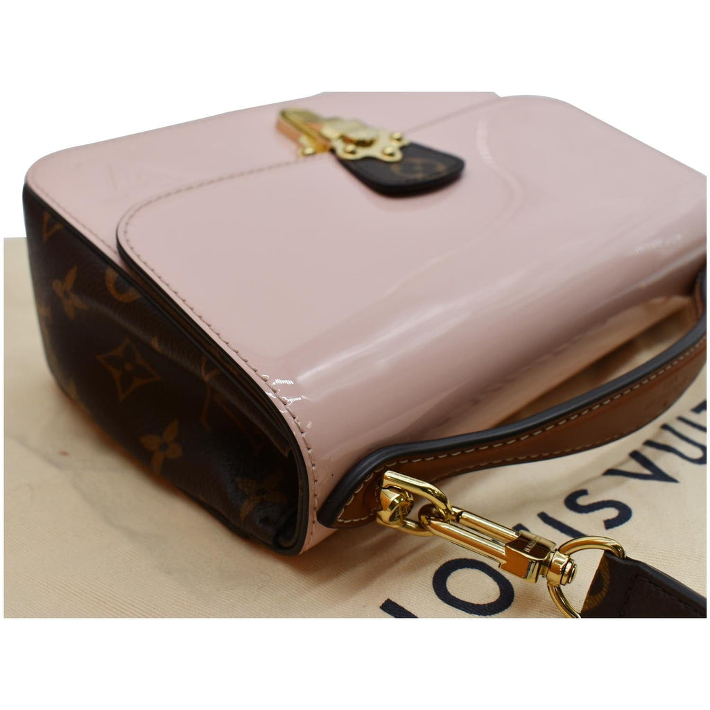 LOUIS VUITTON Cherrywood BB New 1:1 Rep Leather Shoulder Bag Rose Ballerine