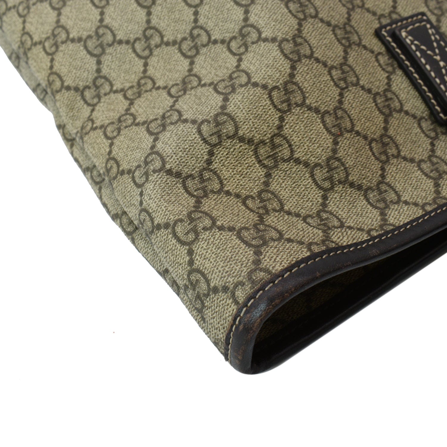 GUCCI Gucci Supreme Canvas Tote Bag Beige 211137