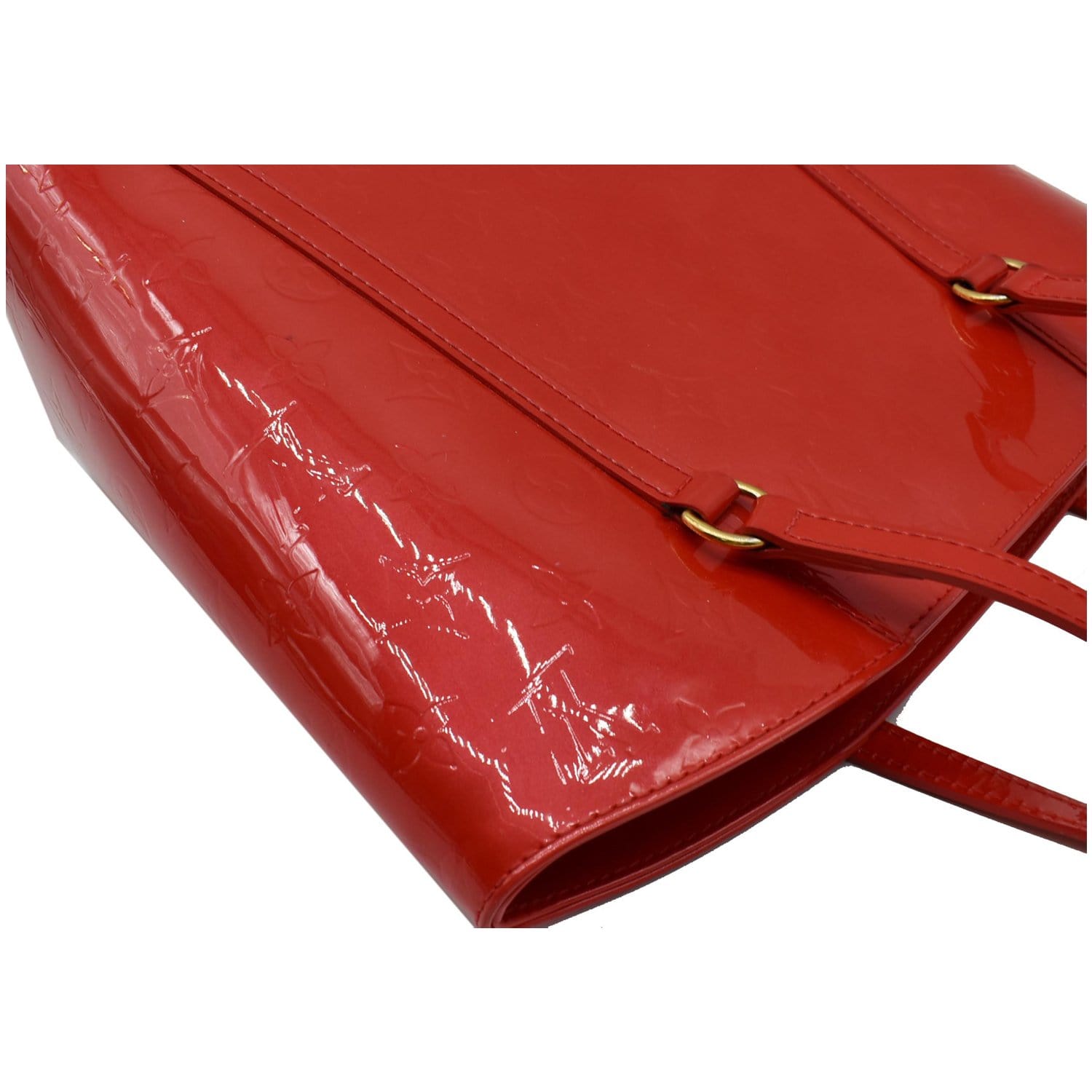 LOUIS VUITTON Avalon MM Monogram Vernis Shoulder Tote Bag Rouge Grenadine - Hot Deals