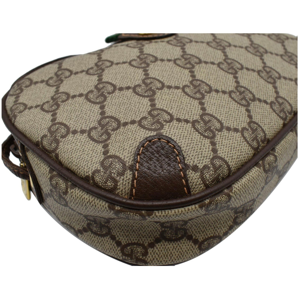 GUCCI  Gucci Supreme Canvas Crossbody Bag Beige 8902066