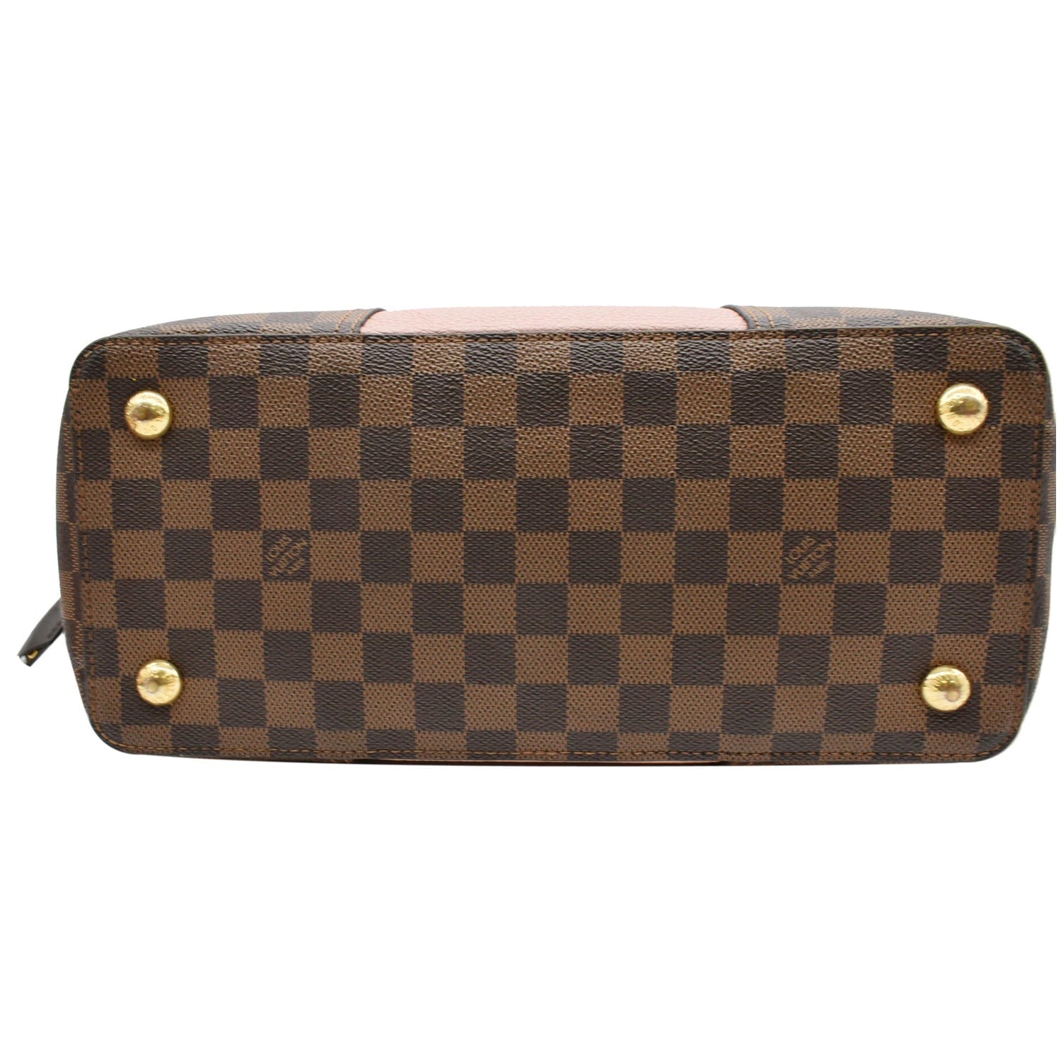 LOUIS VUITTON Jersey Damier Ebene Shoulder Bag Magnolia