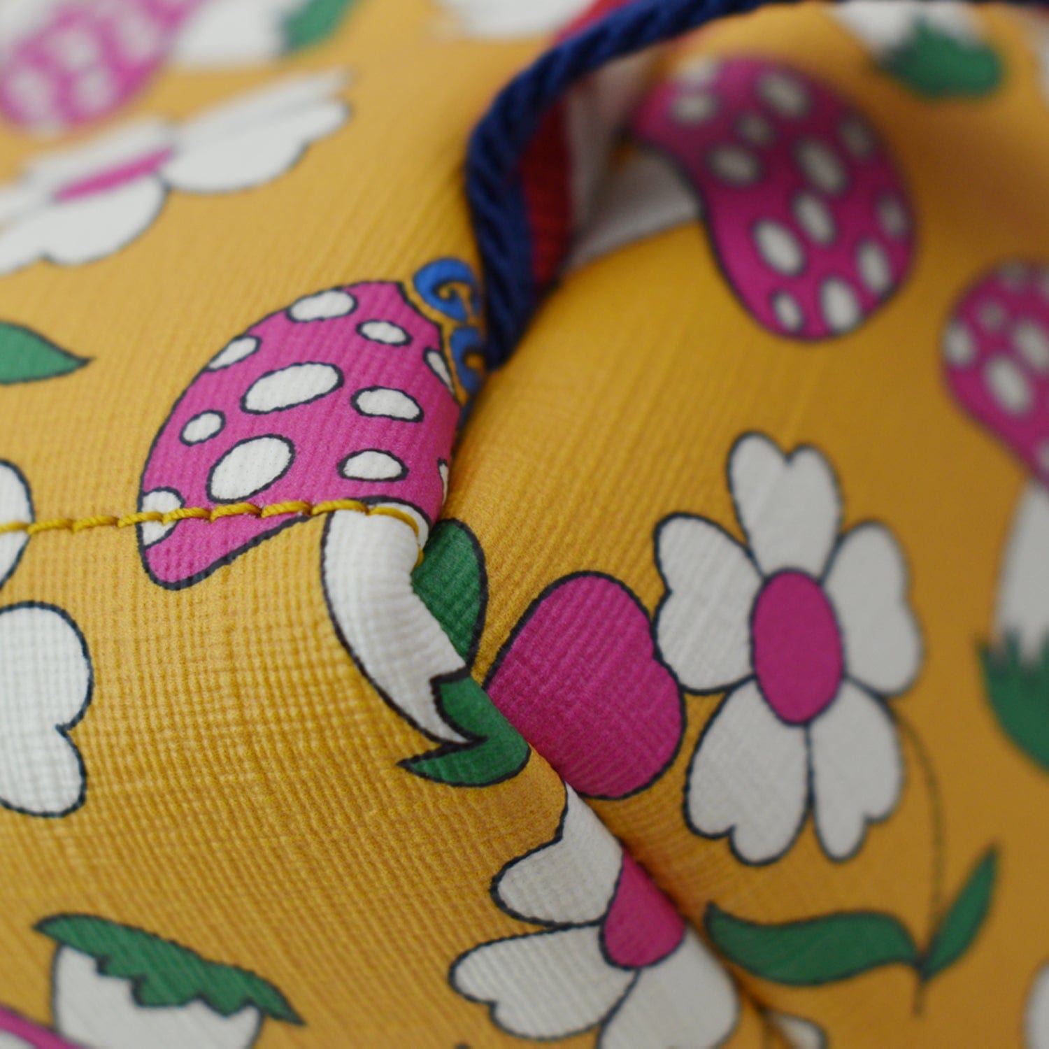 GUCCI Girls Floral Printed Gucci Coated Canvas Backpack Multicolor 271327