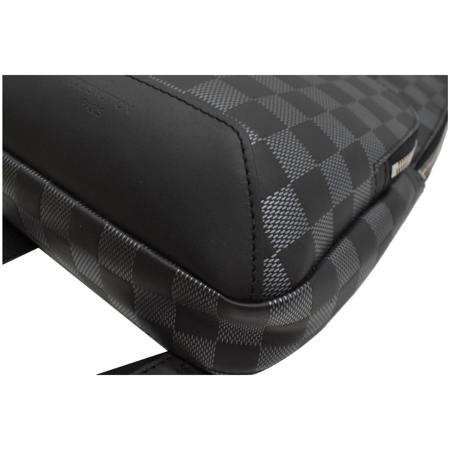 LOUIS VUITTON Avenue Sling Damier Graphite Crossbody Bag Black - 15% OFF