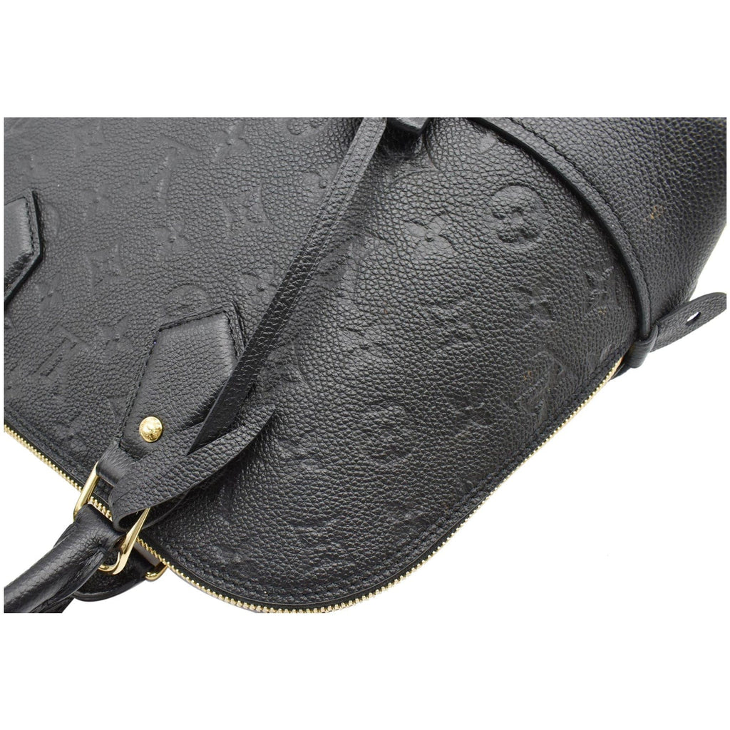 LOUIS VUITTON Neo Alma PM Monogram Empreinte Shoulder Bag Black