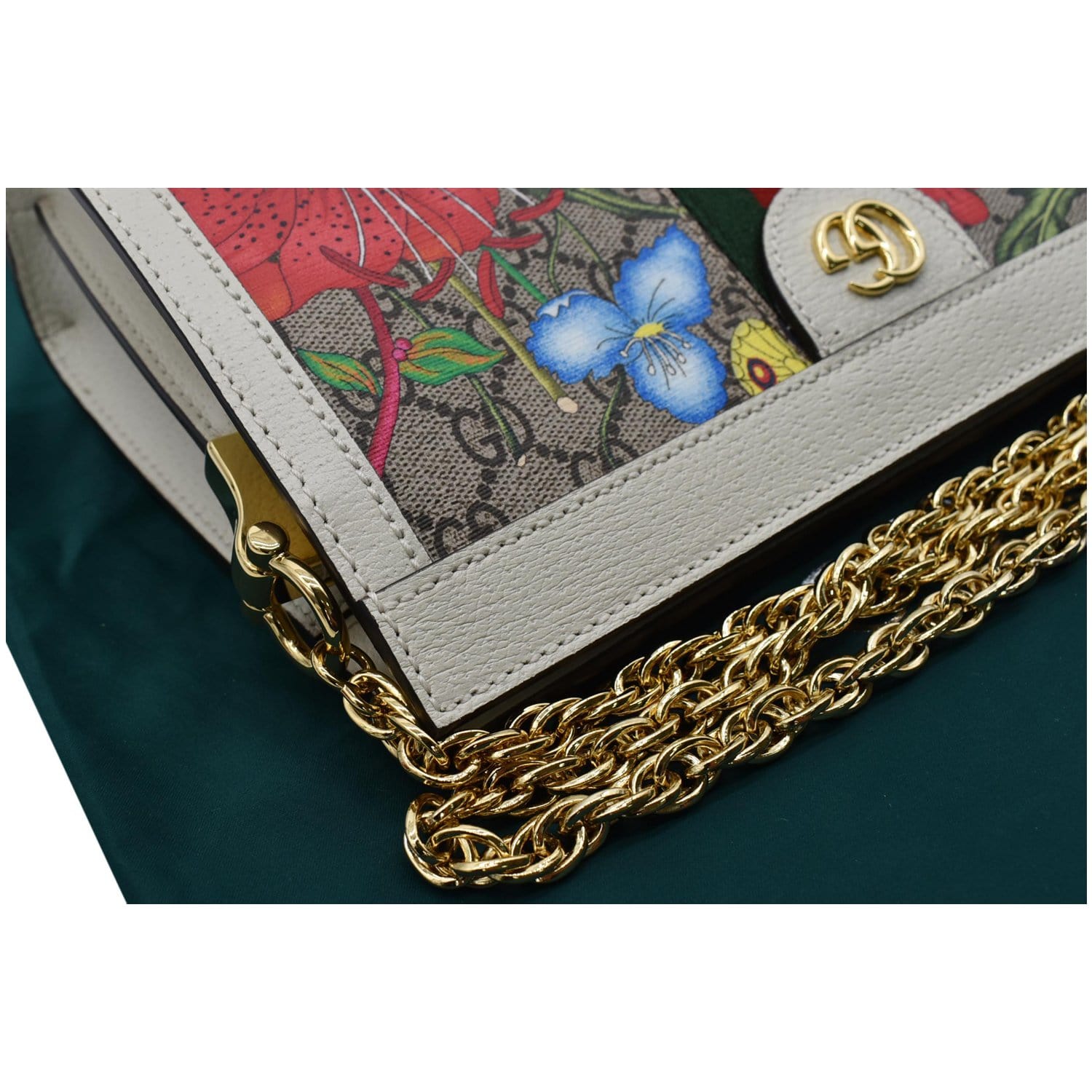 Gucci Ophidia Flora Gucci Supreme Canvas Shoulder Bag Multicolor 503877