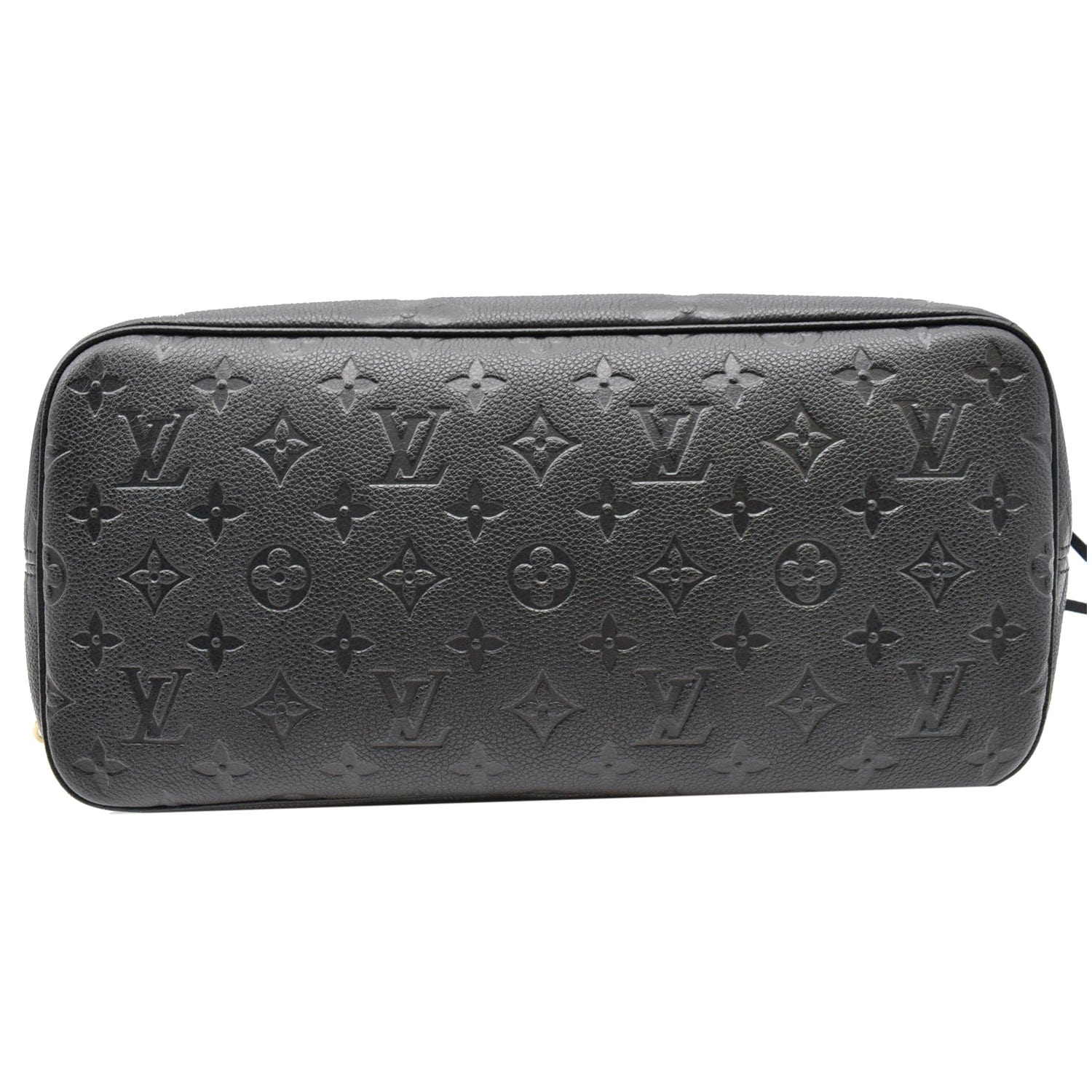 LOUIS VUITTON Neverfull MM Monogram Empreinte Tote Bag Black