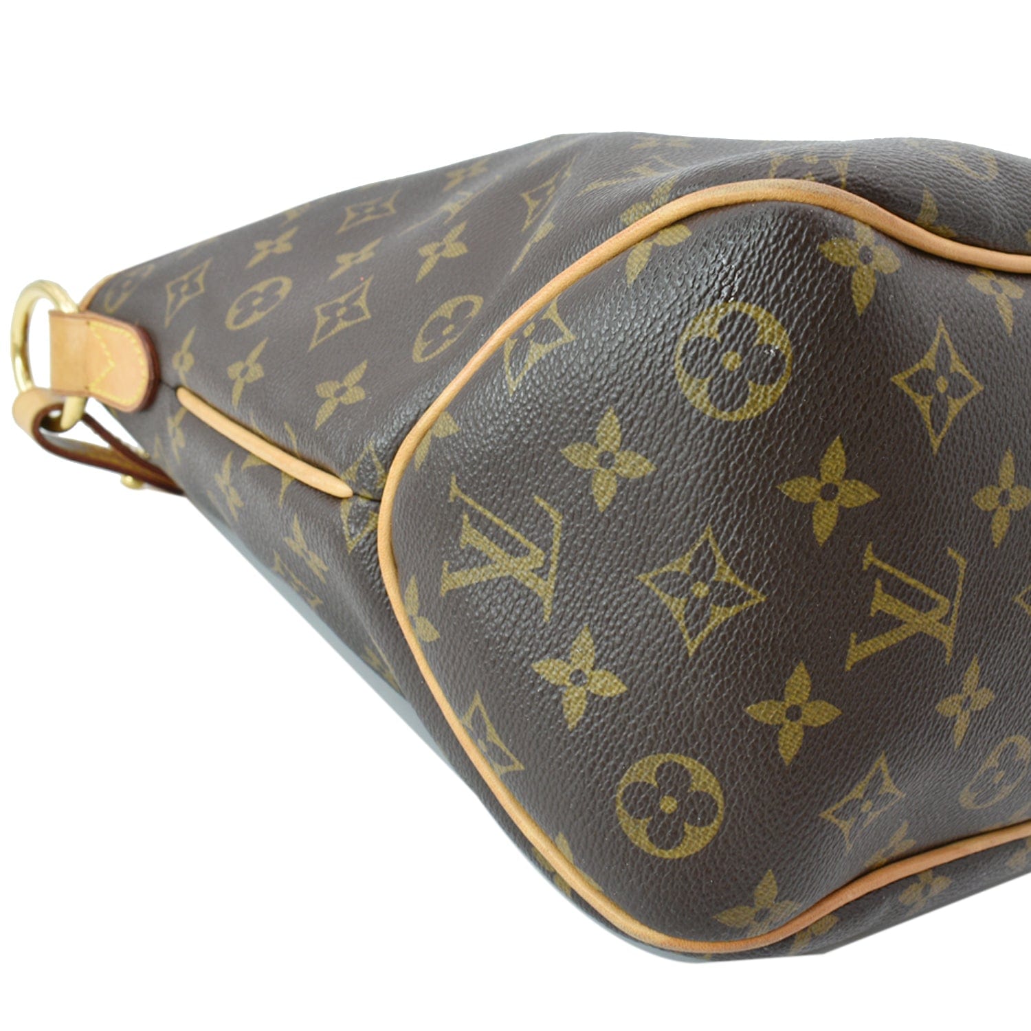 LOUIS VUITTON Delightful PM Monogram Canvas Shoulder Bag Brown