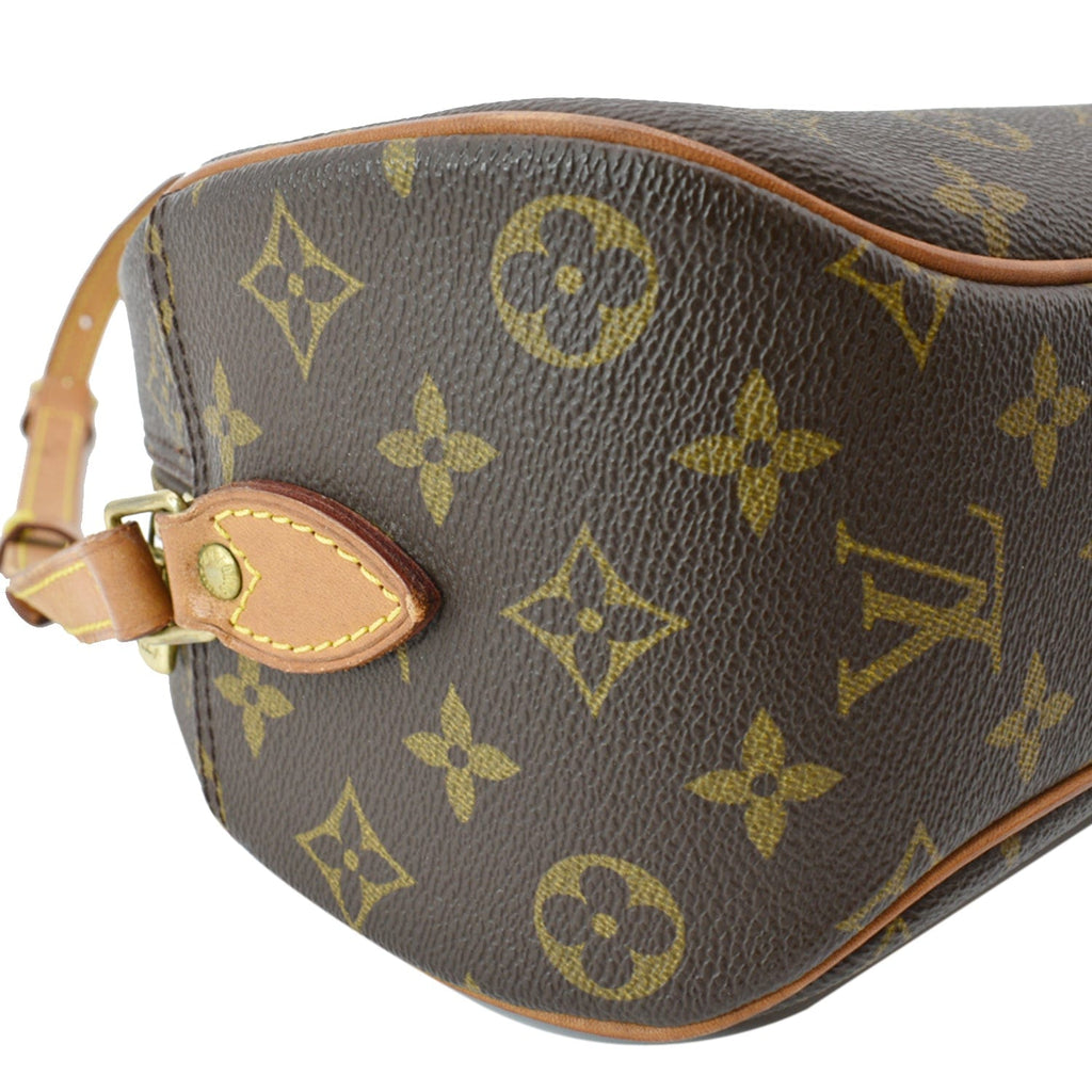 LOUIS VUITTON Blois  Monogram Canvas Crossbody Bag Brown