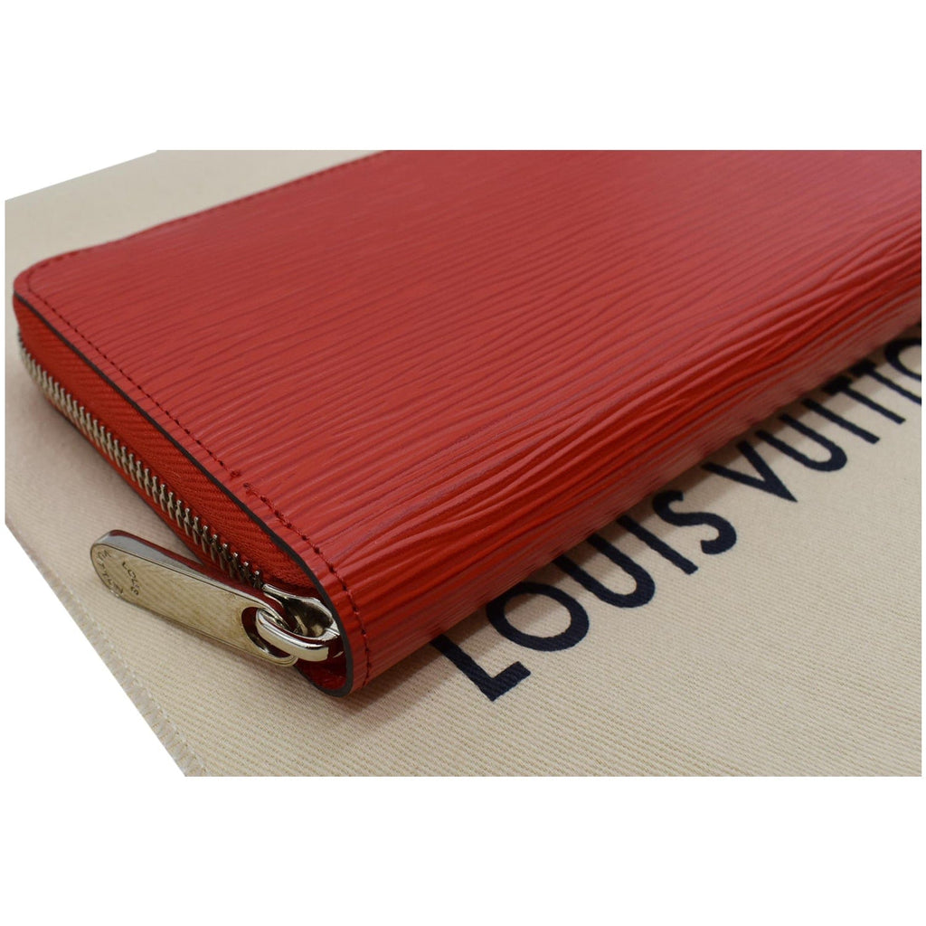 LOUIS VUITTON Epi Leather Zippy Wallet Red - 10% OFF