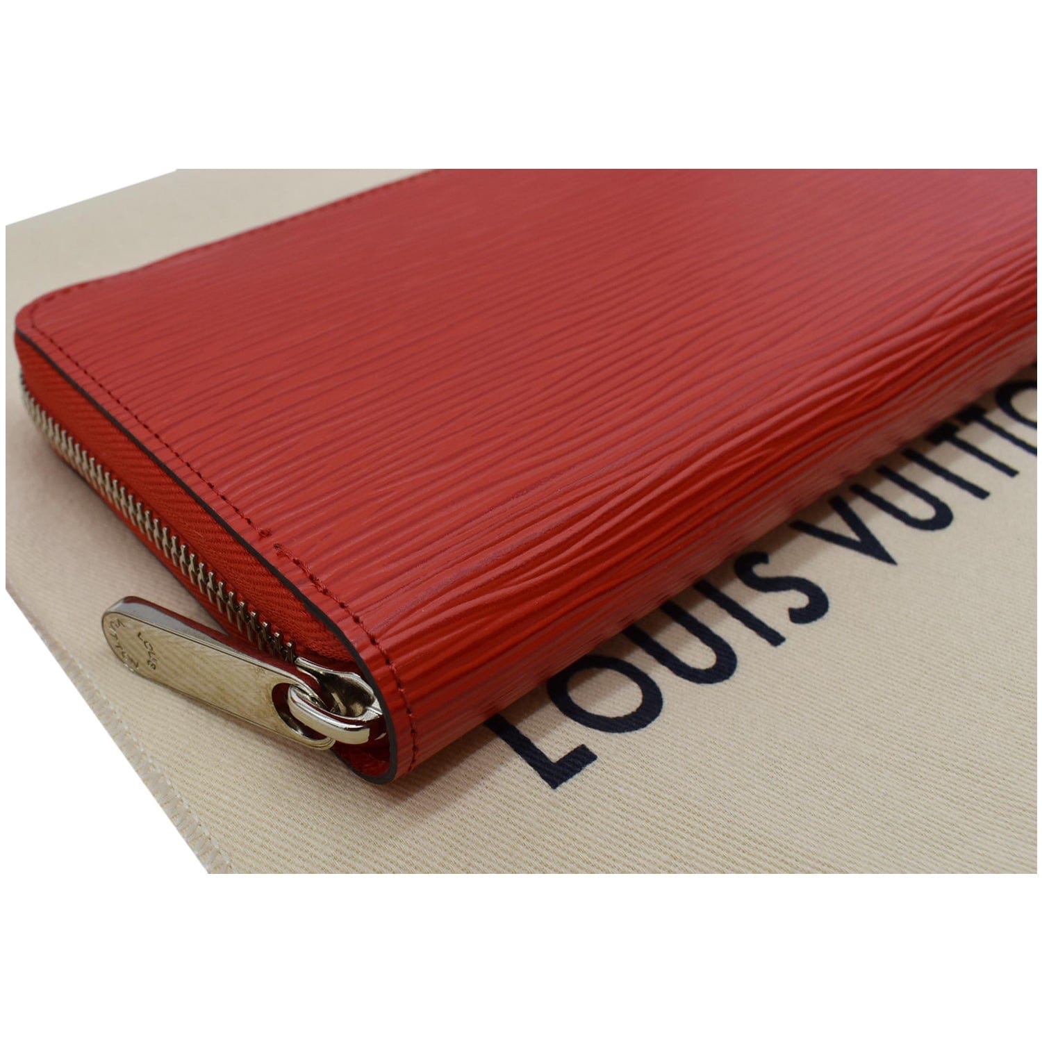 LOUIS VUITTON Epi Leather Zippy Wallet Red - 10% OFF