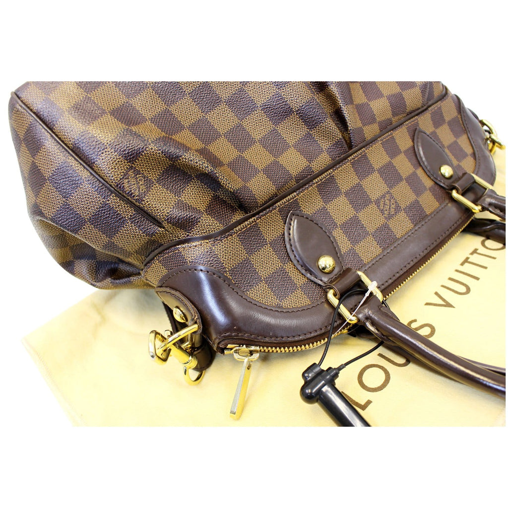 LOUIS VUITTON Trevi PM Damier Ebene Brown Shoulder Bag