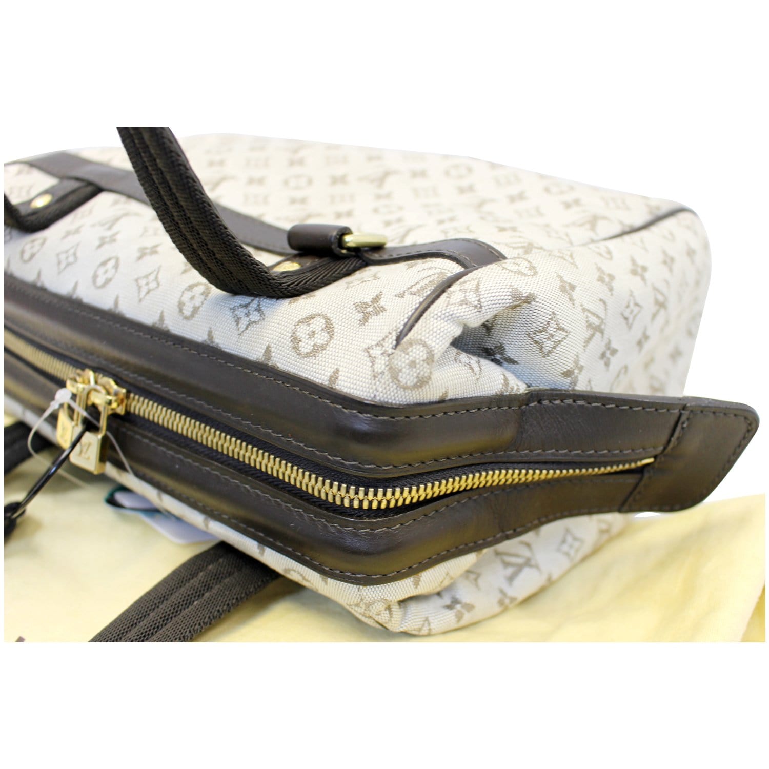 LOUIS VUITTON Josephine PM Monogram Mini Lin Satchel Bag