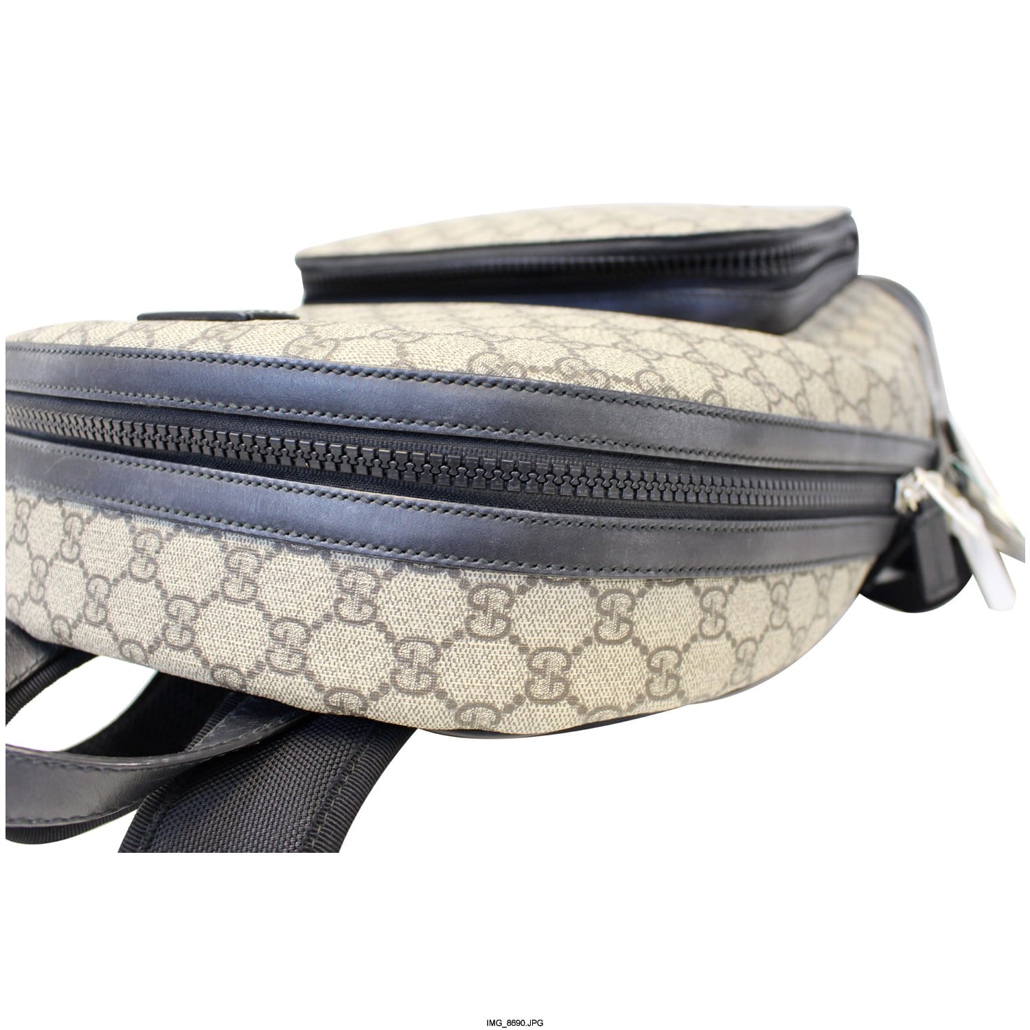 GUCCI Gucci Monogram Supreme Backpack Bag 406370