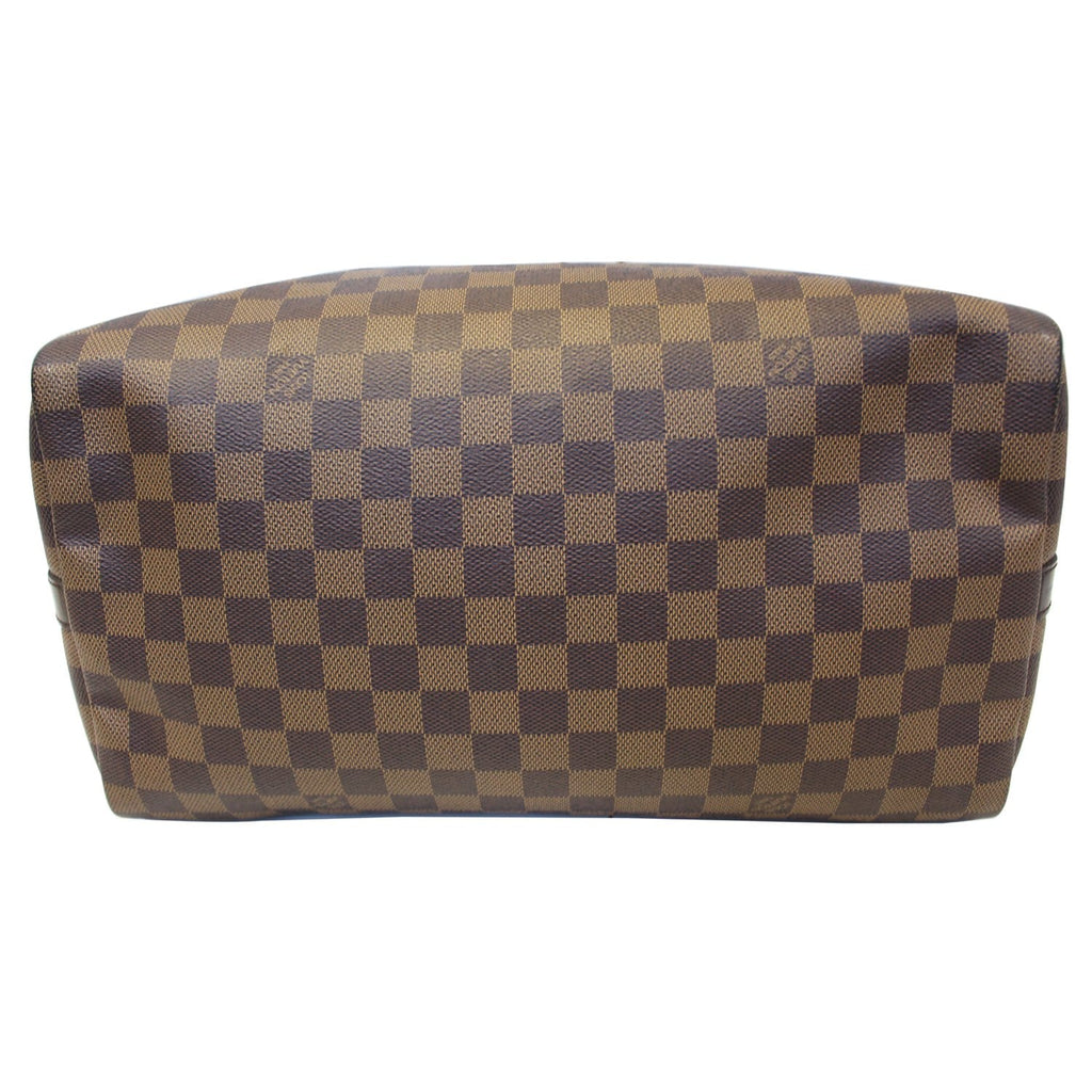 LOUIS VUITTON Damier Ebene Speedy 35 Bandouliere Shoulder Bag