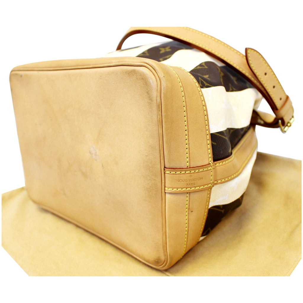 LOUIS VUITTON Noe Large Monogram Rayure Shoulder Bag