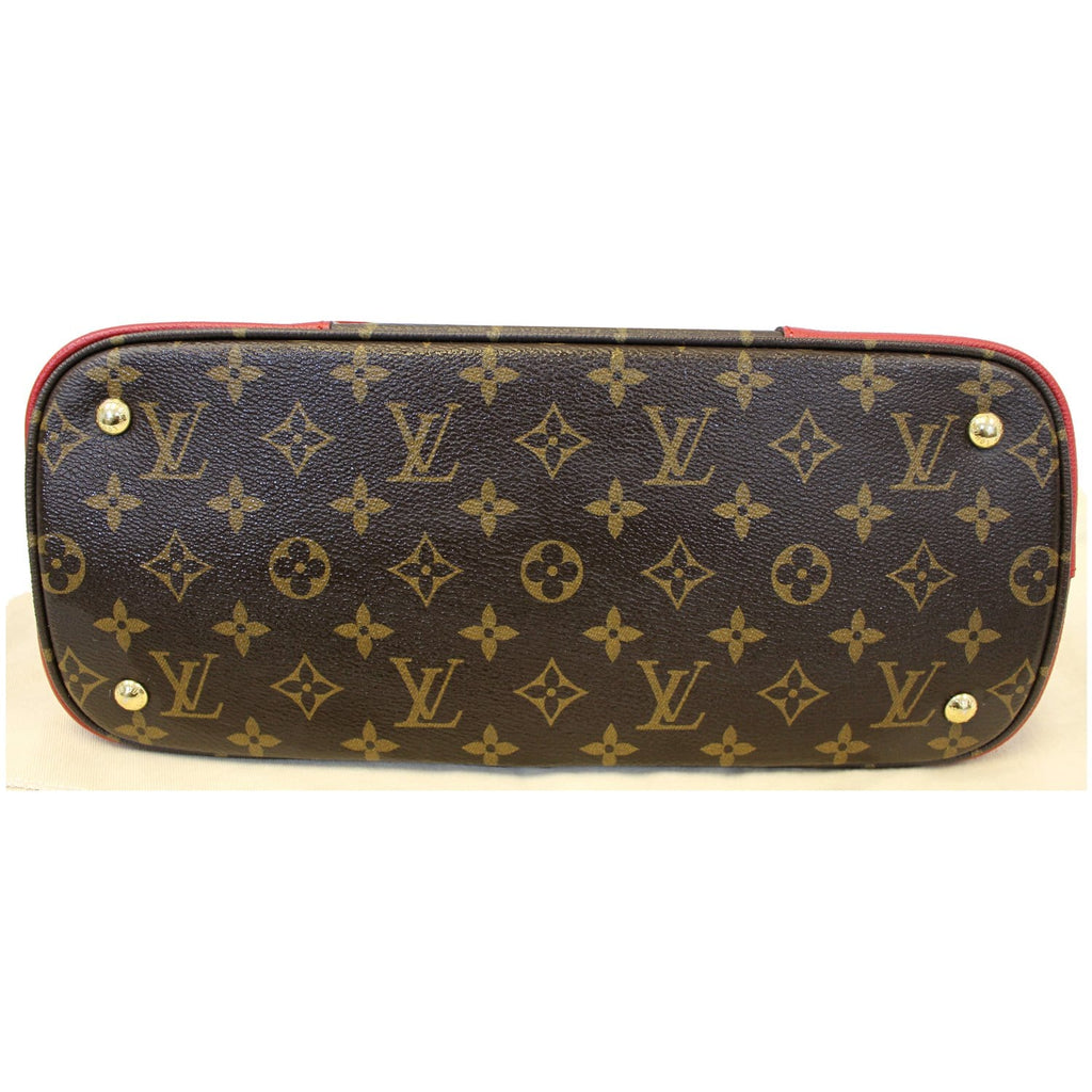 LOUIS VUITTON Flandrin Monogram Canvas Tote Shoulder Bag Cherry - 15% OFF