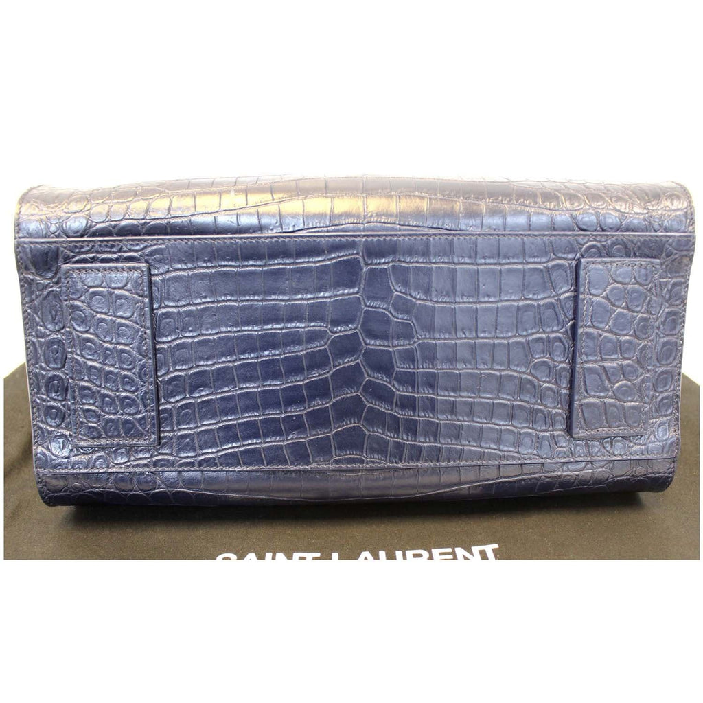 YVES SAINT LAURENT Sac de Jour Small Caviar Leather-Embossed Satchel Bag