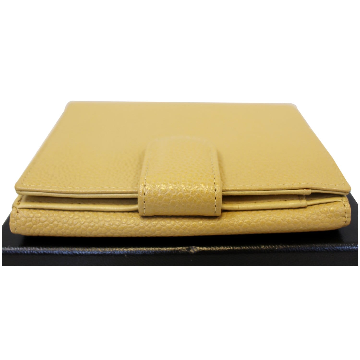 Chanel Caviar Leather Leather Bifold Wallet