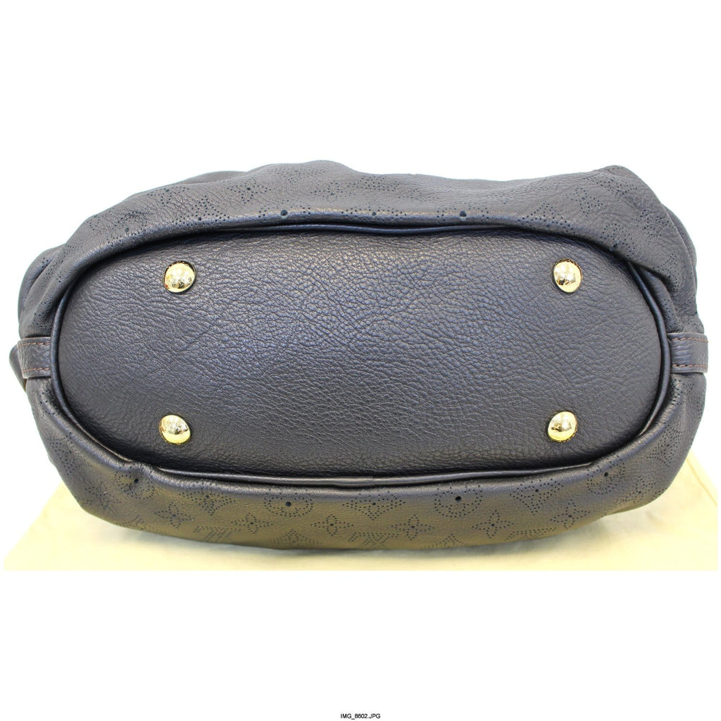 LOUIS VUITTON Mahina XS Monogram Black Leather Shoulder Bag