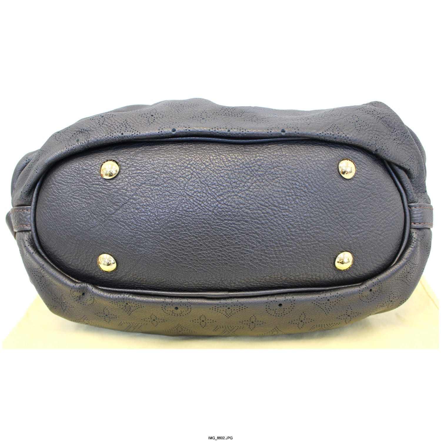 LOUIS VUITTON Mahina XS Monogram Black Leather Shoulder Bag