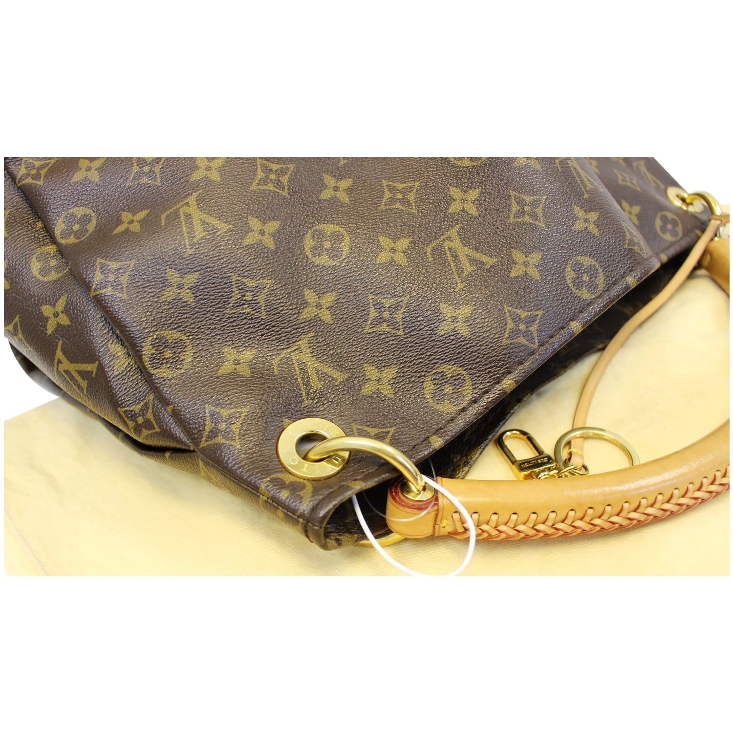 LOUIS VUITTON Artsy MM Monogram Canvas Hobo Shoulder Bag