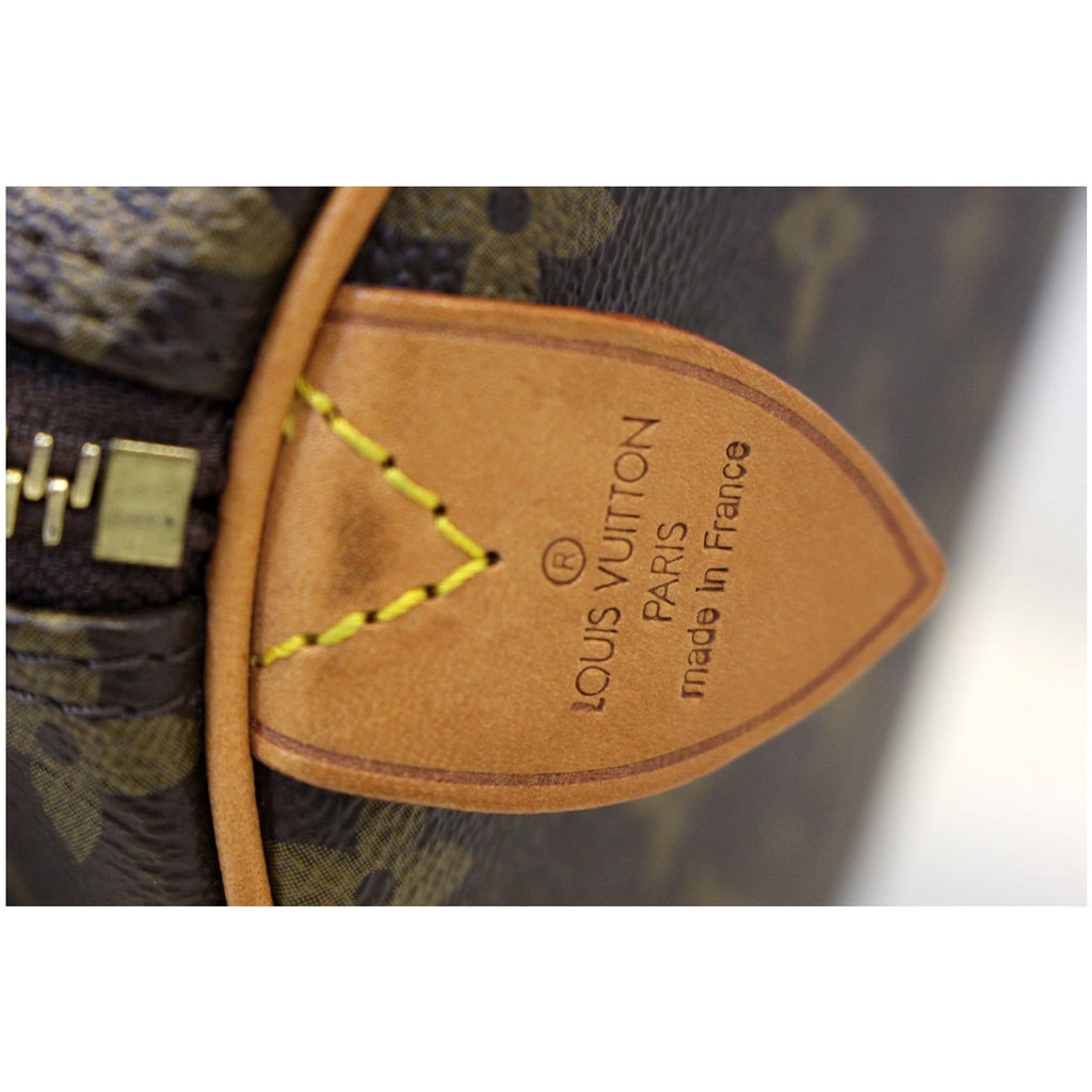LOUIS VUITTON Speedy 30 Monogram Canvas Satchel Bag