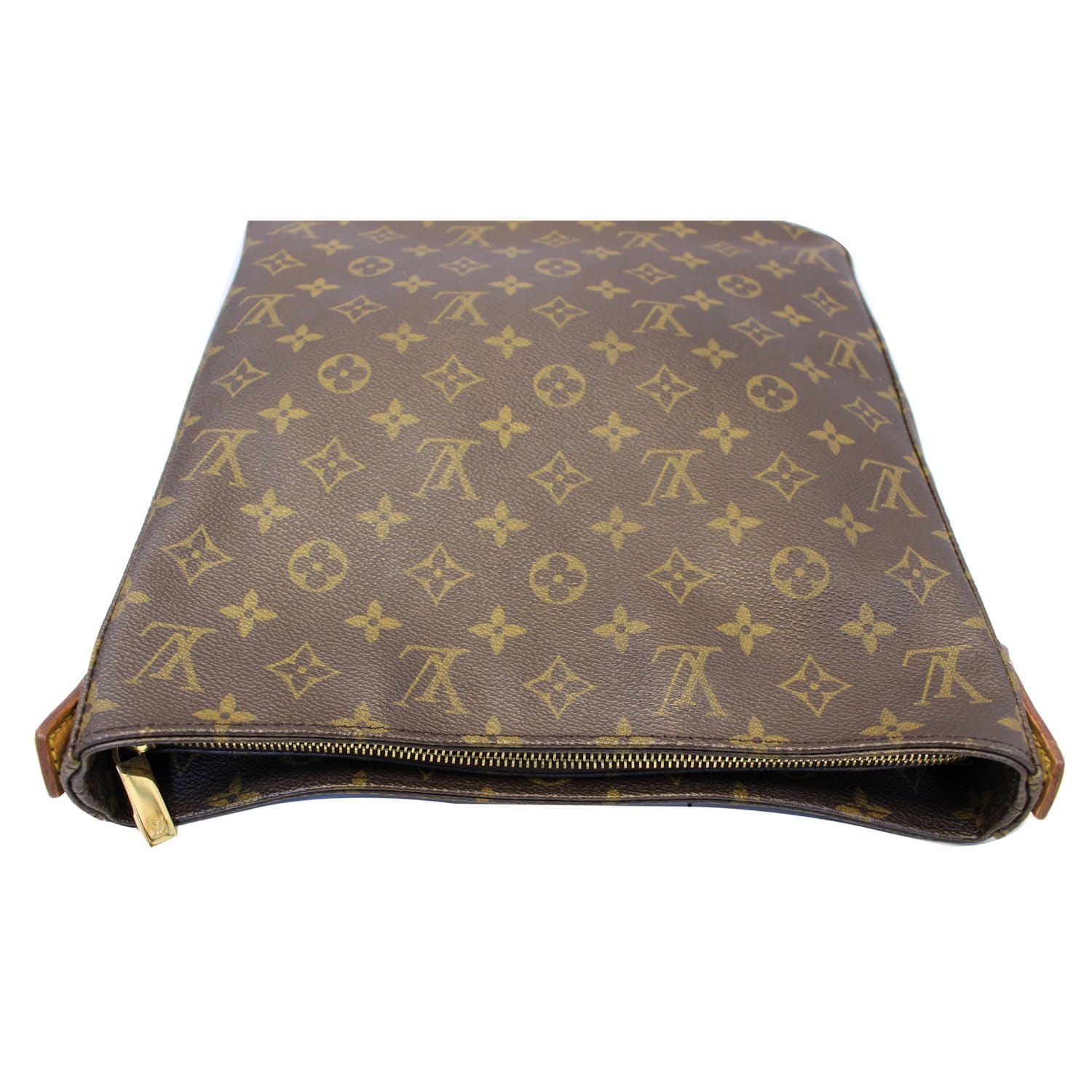 LOUIS VUITTON Monogram Canvas Looping GM Brown Shoulder Bag