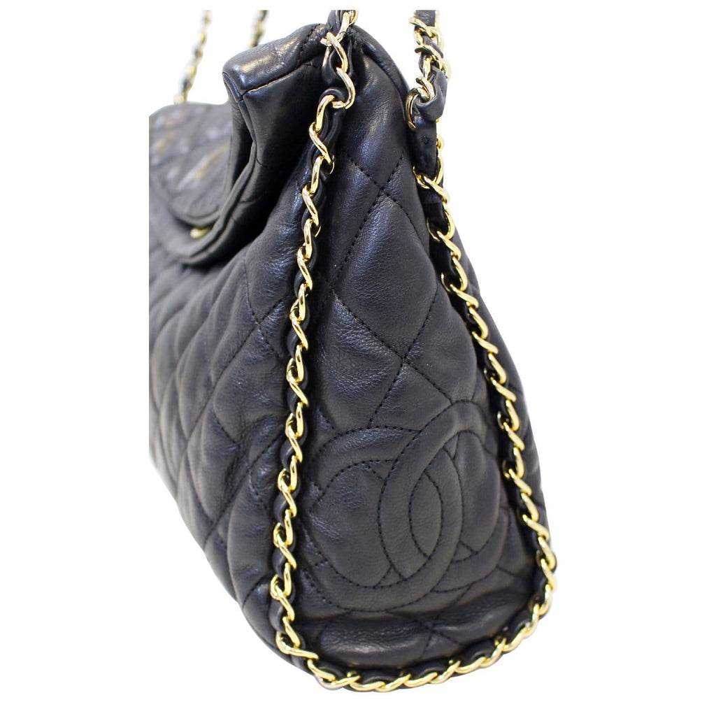 Chanel Hobo Quilted Ultimate Soft Chain Around Tote Bag