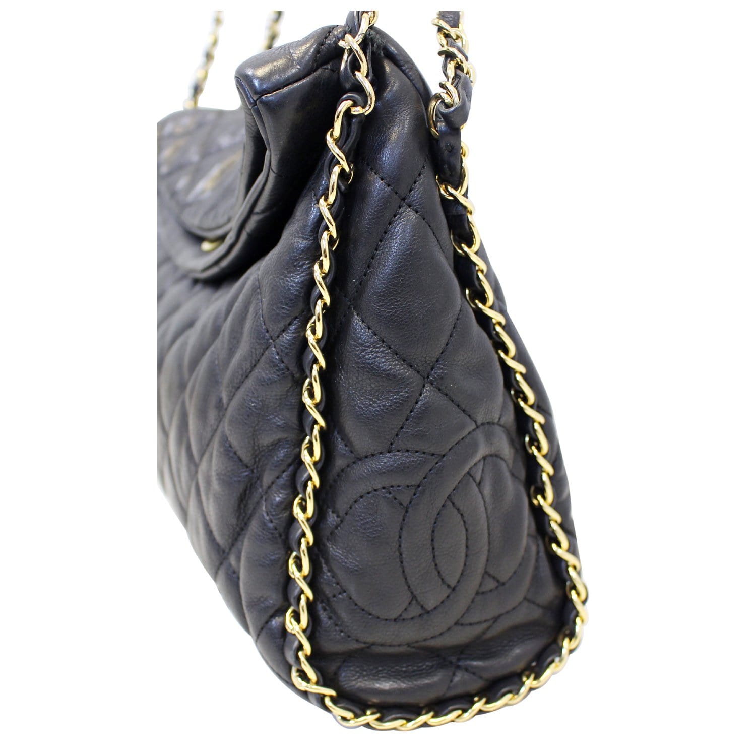 Chanel Hobo Quilted Ultimate Soft Chain Around Tote Bag