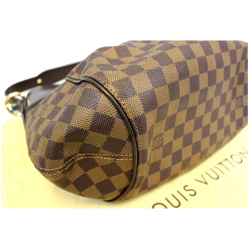 LOUIS VUITTON Damier Ebene Sistina MM Shoulder Bag