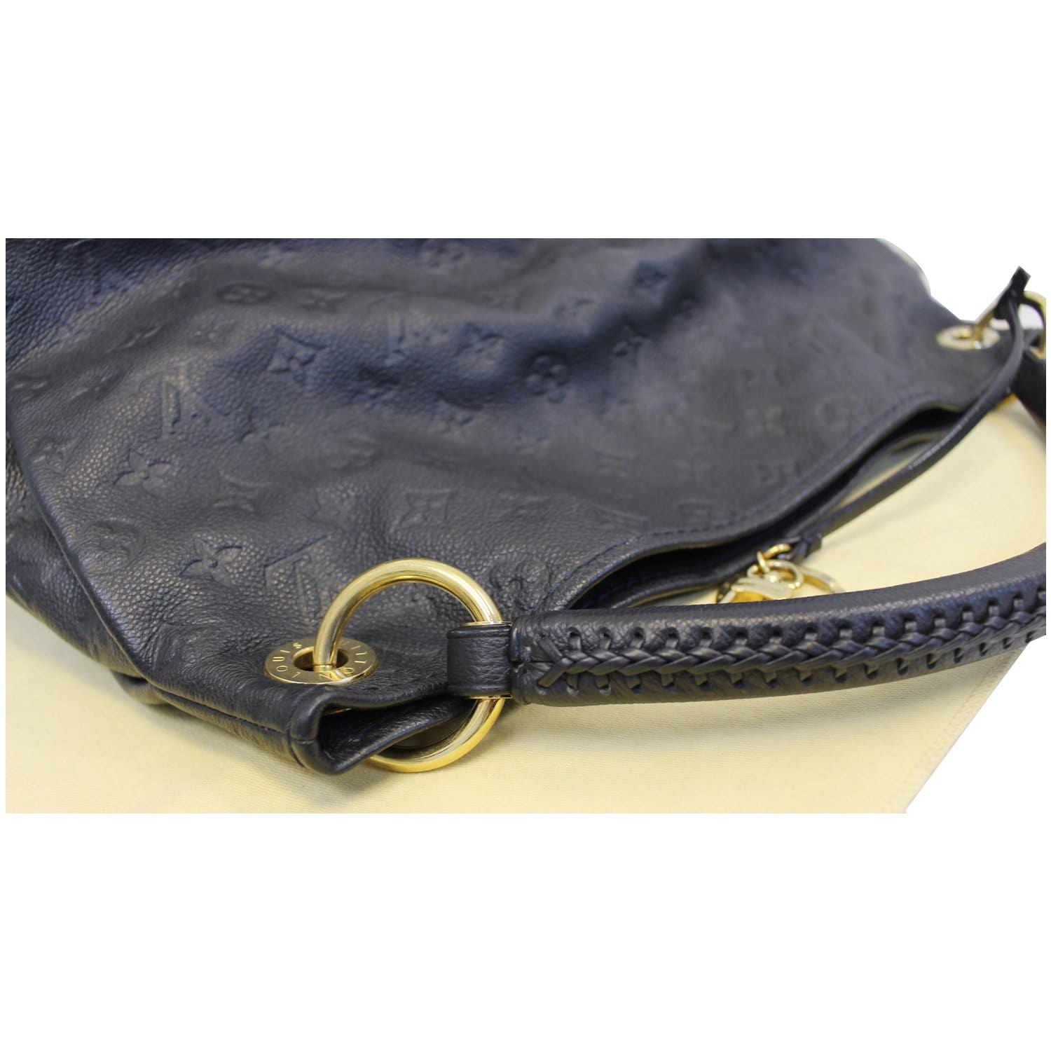 Louis Vuitton Artsy MM Empreinte Blue Infini Monogram Shoulder Bag