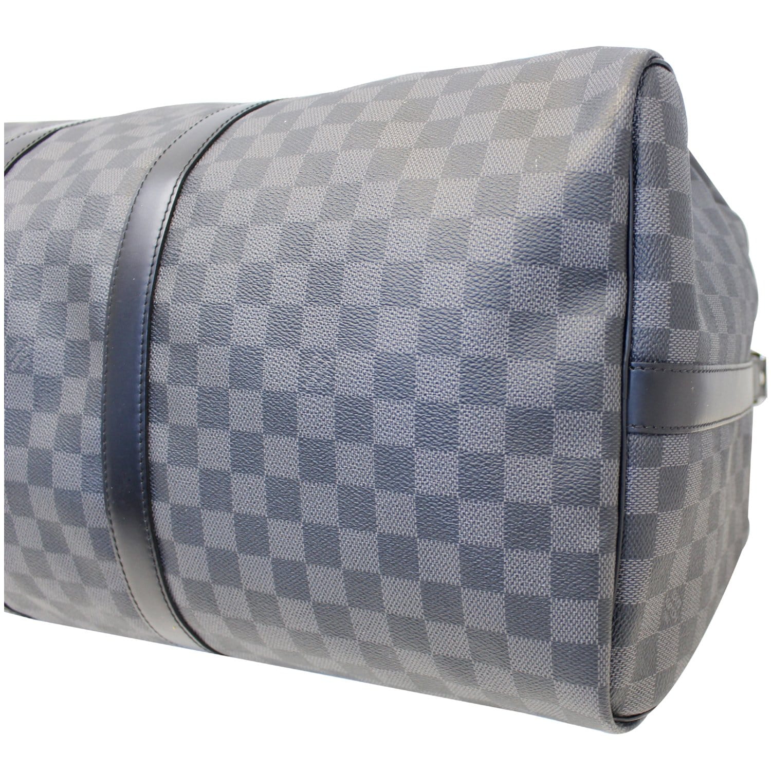 LOUIS VUITTON Keepall 55 Damier Graphite Bandouliere Travel Bag